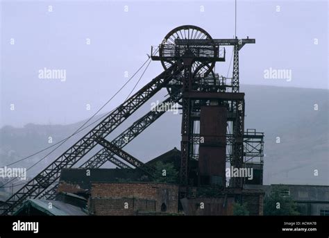 Coal mine in South Wales in Great Britain in the United Kingdom UK ...