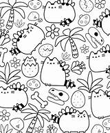 Download Pusheen Coloring Pages  Wallpaperscom sketch template
