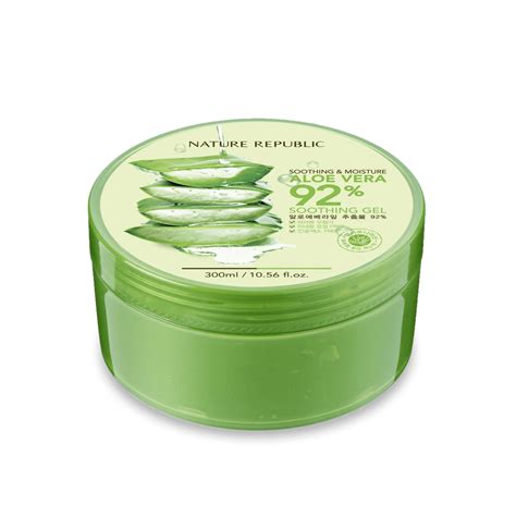 Soothing & Moisture Aloe Vera 92% Soothing Gel | Nature Republic | Faceshine.me – Face Shine