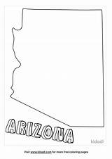 Arizona State Coloring Pages Printable sketch template