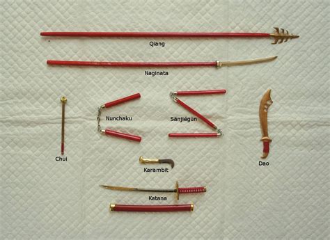 Ancient Chinese Martial Arts Weapons