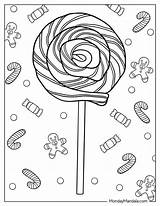 24 Candy Coloring Pages Free PDF Printables sketch template