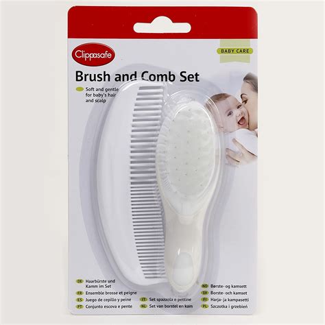 Baby Brush & Comb Set - Clippasafe