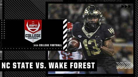 NC State Wolfpack at Wake Forest Demon Deacons | Full Game Highlights ...