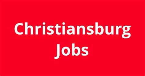 Jobs In Christiansburg VA | Jobs Hiring