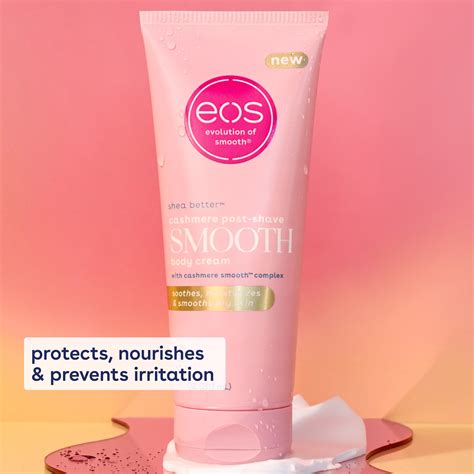 eos Cashmere Skin Collection - Post-Shave Body Cream for Dry Skin ...