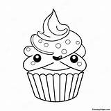 Cheerful Cupcake With Sprinkles Coloring Page  Pagescom sketch template