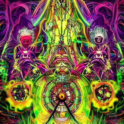 the Clockwork Elves of the psychedelic DMT realm | Stable Diffusion | OpenArt