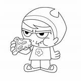 Grim Adventures Of Billy And Mandy Coloring Pages sketch template