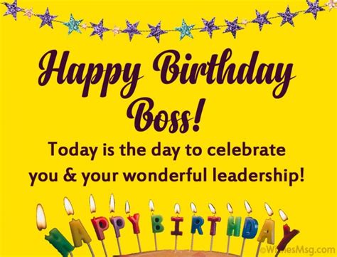 100+ Birthday Wishes For Boss - Happy Birthday Boss