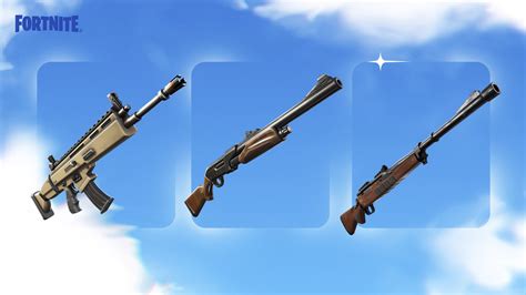 New Fortnite Weapons In Chapter 4 Season 5 - Fortnite OG Loot Pool List - GameSpot