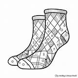 Socks Coloring Pages  Free & Printable sketch template