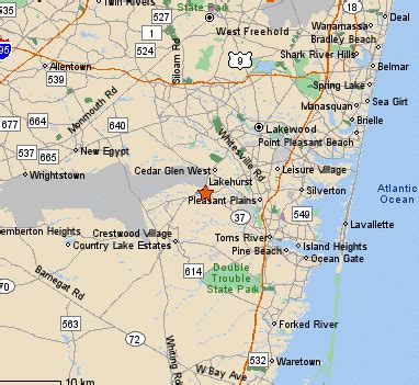 Site Location of Naval Air Engineering Station, Lakehurst, New Jersey.... | Download Scientific ...