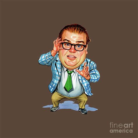 Chris Farley as Matt Foley Drawing by Roland G Dombroski - Pixels