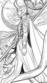 Loki Avengers Coloring Pages Free Download sketch template