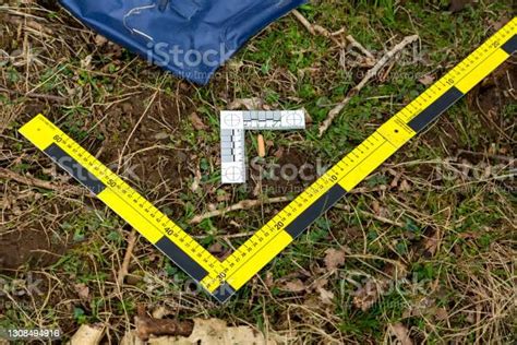 Crime Scene Measuring Tools Stock Photo - Download Image Now - Crime Scene, Forensic Science ...