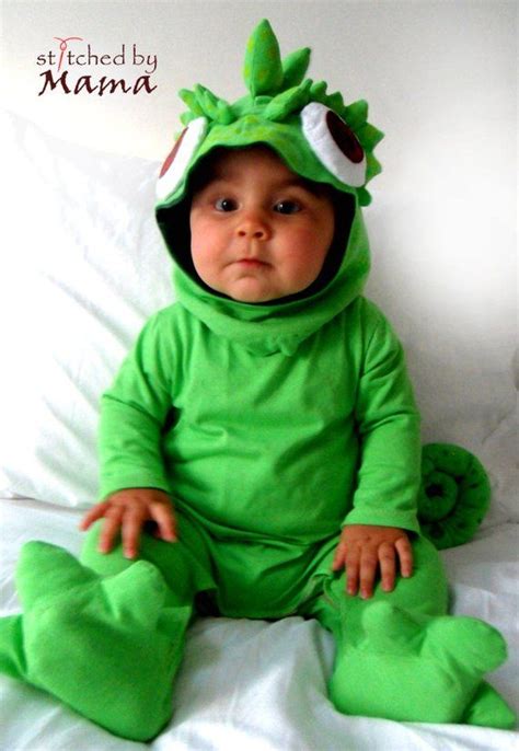 Rapunzel's Chameleon Pascal Inspired Baby Costume - Etsy | Baby ...