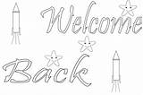 Welcome Back Coloring Pages In 2020  To sketch template