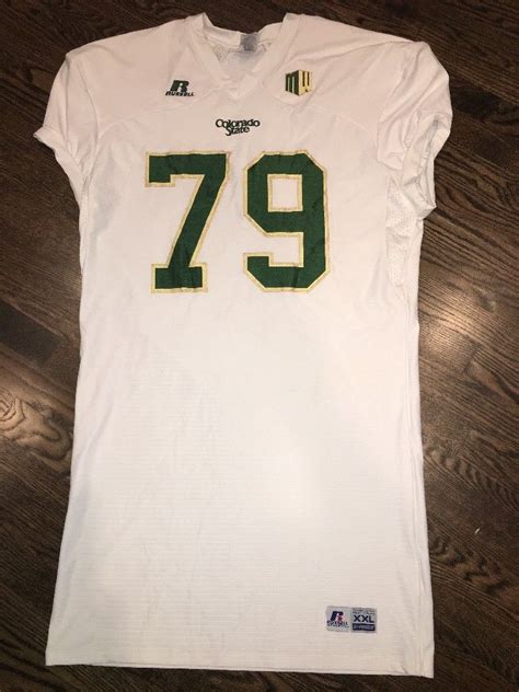 Game Worn Used Colorado State Rams Football Jersey #79 Size XXL RAGLAND – D1Jerseys