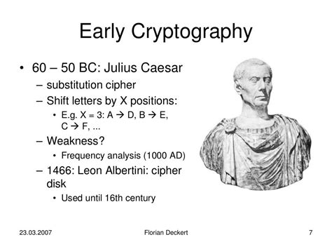 A Brief History of Cryptography