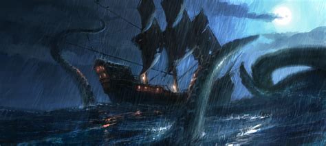 ArtStation - Sea of Thieves: the Kraken attacks