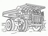 Dump Truck Printable Coloring Pages sketch template