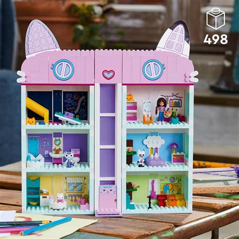 Lego Gabby’s Dollhouse Building Toy Set For Fans Of Gabby's Dollhouse ...