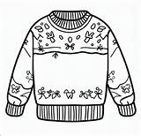 Free Printable Ugly Sweater coloring Page  Download Print Or Color sketch template