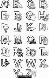 Printable Alphabet Coloring Pages PDF  Coloringfoldercom sketch template