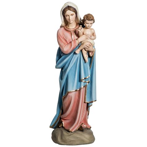 Virgin Mary and baby Jesus fiberglass statue 60 cm | online sales on ...