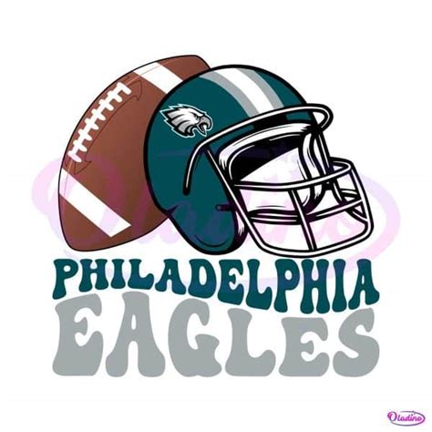 Philadelphia Eagles Helmet Football SVG Download