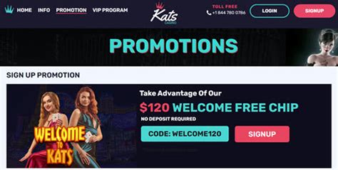 Kats Casino No Deposit Bonus Codes => 120 Free Chip!