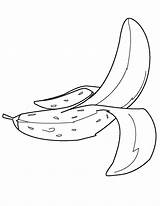 Banana Tree Coloring Pages sketch template