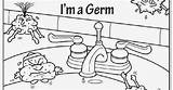 Germ Coloring Sheets  Free Sheet sketch template