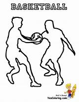 Big Boss Basketball Coloring Pictures Players Free Sketch Coloring Page sketch template