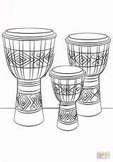Bongos Coloring Pages sketch template