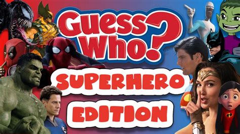 Guess Who? | Superhero Edition - YouTube