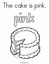 Pink Coloring Sheet For Kids sketch template