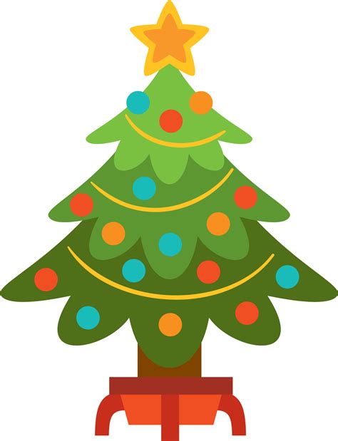 Christmas Tree Clipart Transparent Background - PNG Play