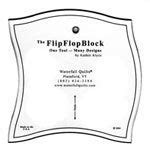 Flip Flop Quilting Template | Quilting templates, Quilt block patterns free, Quilts