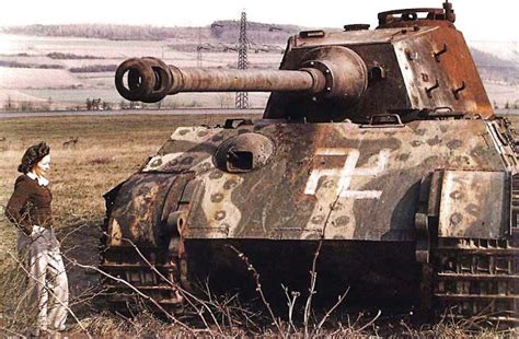 World War II in Pictures: Color Photos of World War II Part 8: Tanks