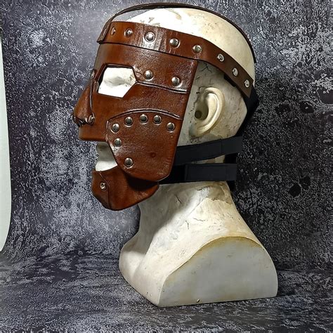 Leather Mask Replica Halloween - Etsy