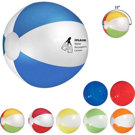 (150 Qty.) Beach Balls Printed with Your Logo | Custom Beach Balls ...