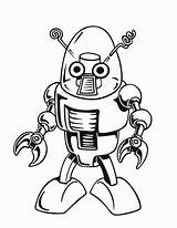 Free Printable Robot Coloring Pages For Kids sketch template