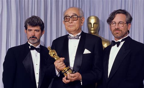 MUBI on Twitter: "George Lucas, Akira Kurosawa and Steven Spielberg at ...