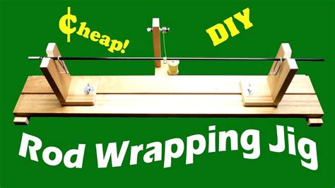 Cheap DIY Rod Wrapping Jig - YouTube