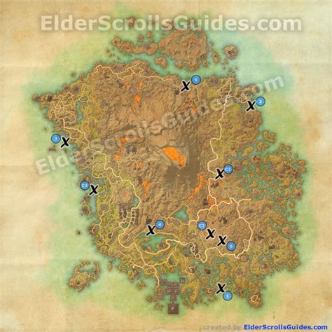 Vvardenfell Treasure Map Locations | Elder Scrolls Online Guides