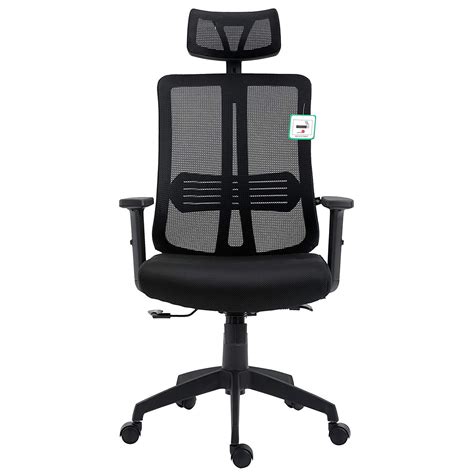 Black Mesh High Back Executive Office Chair Swivel Desk Chair with ...