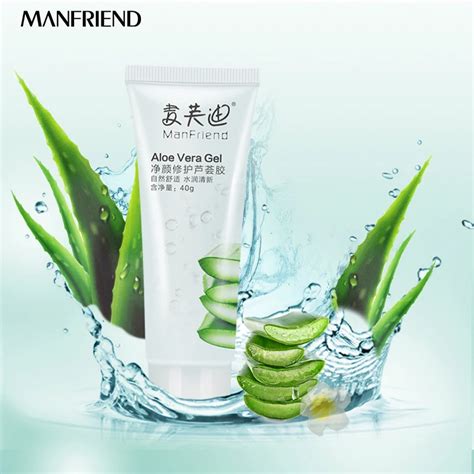 Natural Aloe Vera Gel Face Mask Skin Care Moisturizing Oil Control Wrapped Mask Shrink Pores ...