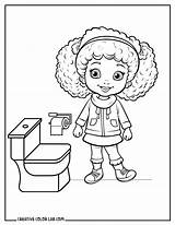 20 Toilet Coloring Pages  Free PDF Printables sketch template